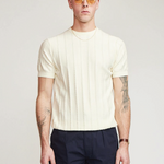 Brother Wolf Cable Tee Off White | Brotherwolf | Mad About The Boy