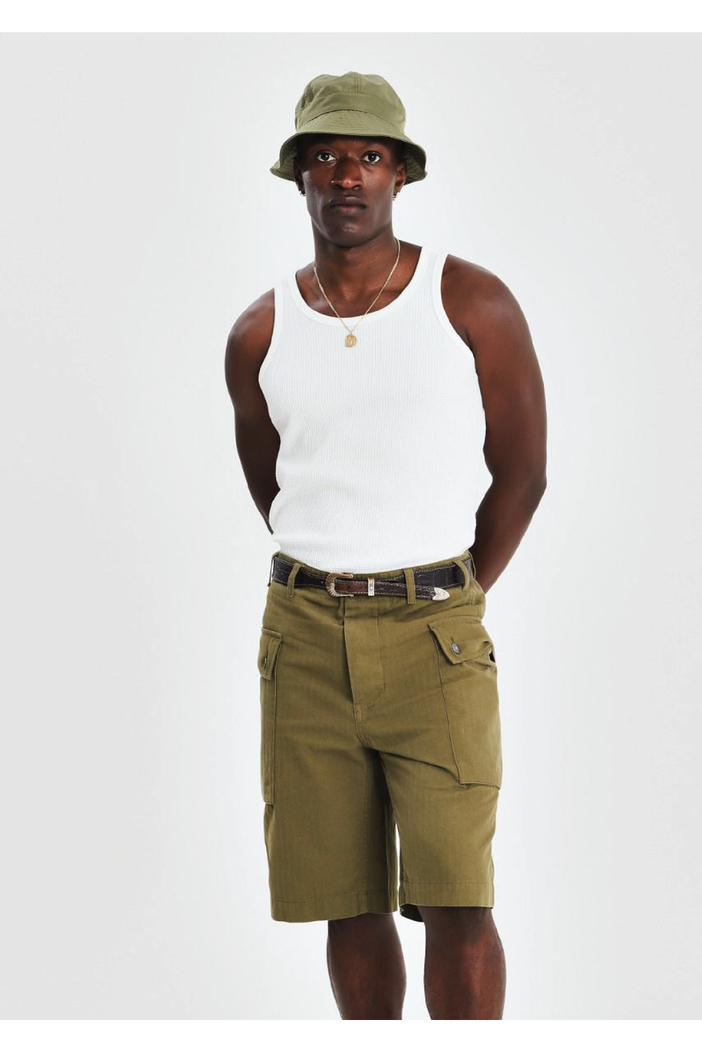 Brother Wolf Perforated Tank White | Mad About The Boy | Mad About The Boy