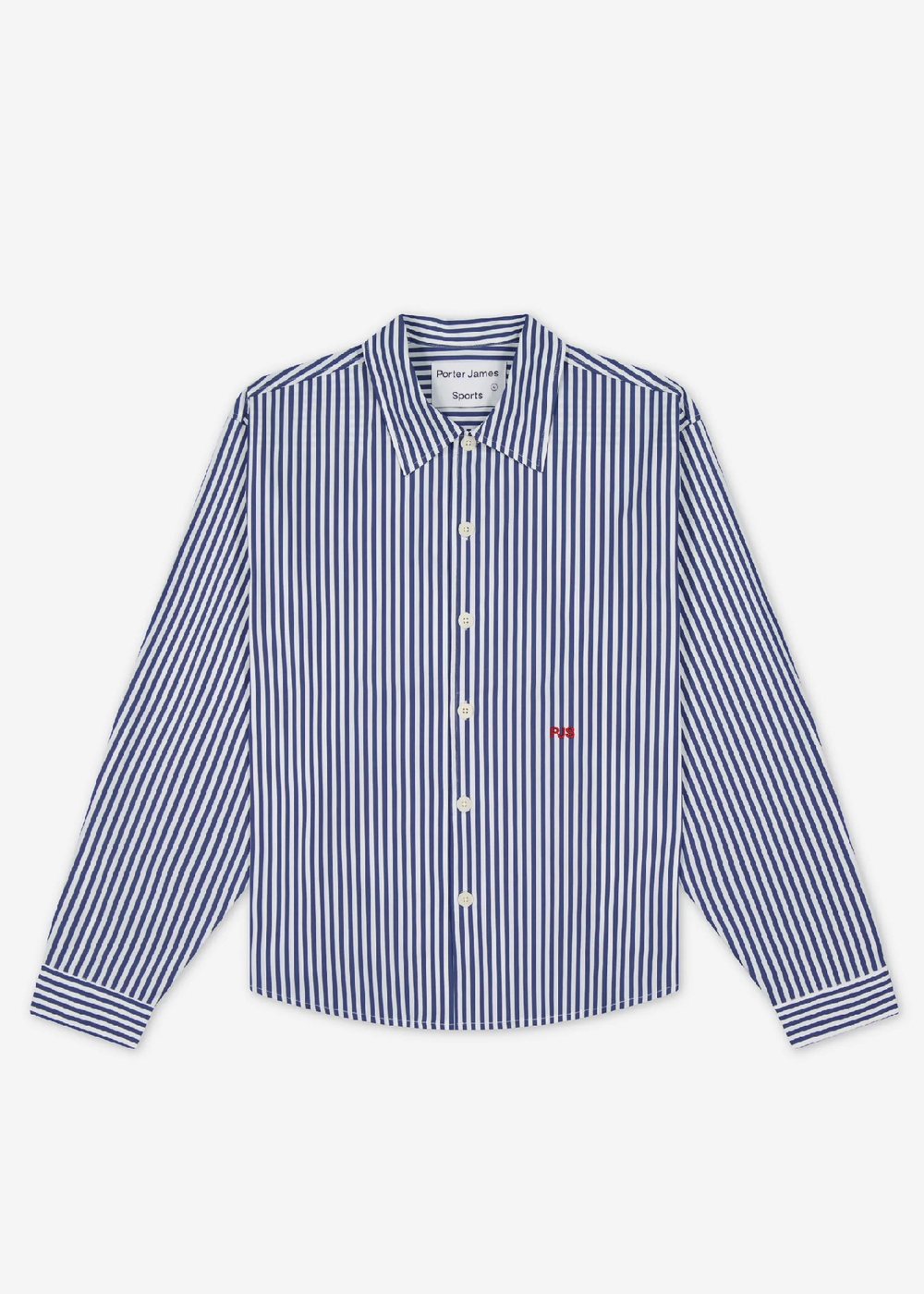 Big Business Shirt - Navy Stripe | PORTER JAMES SPORTS | Mad About The Boy