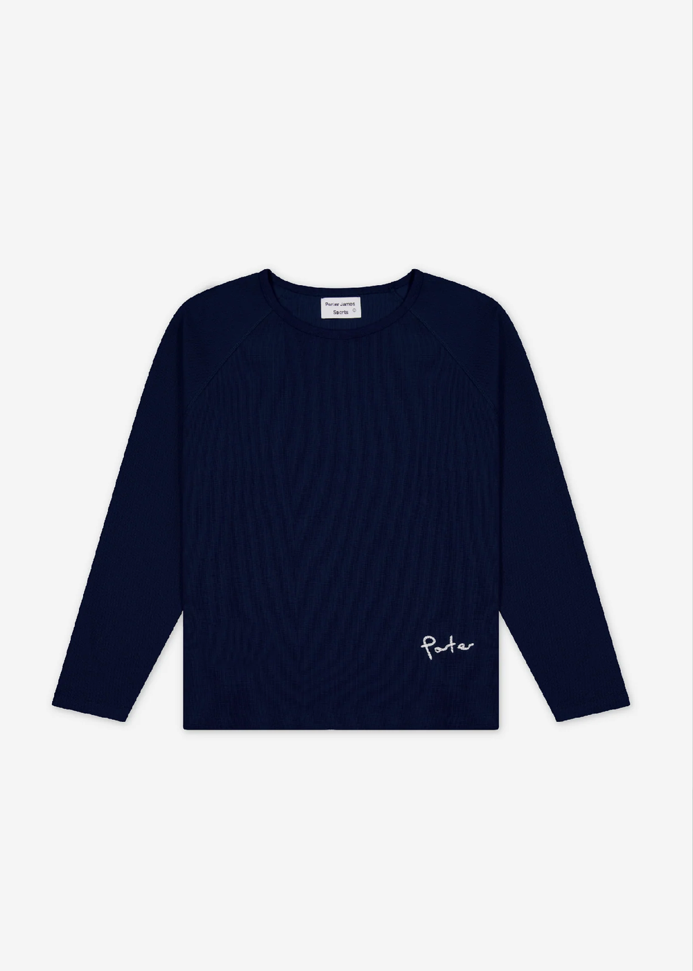 Porter James Sports Long Sleeve Waffle Navy | PORTER JAMES SPORTS | Mad About The Boy