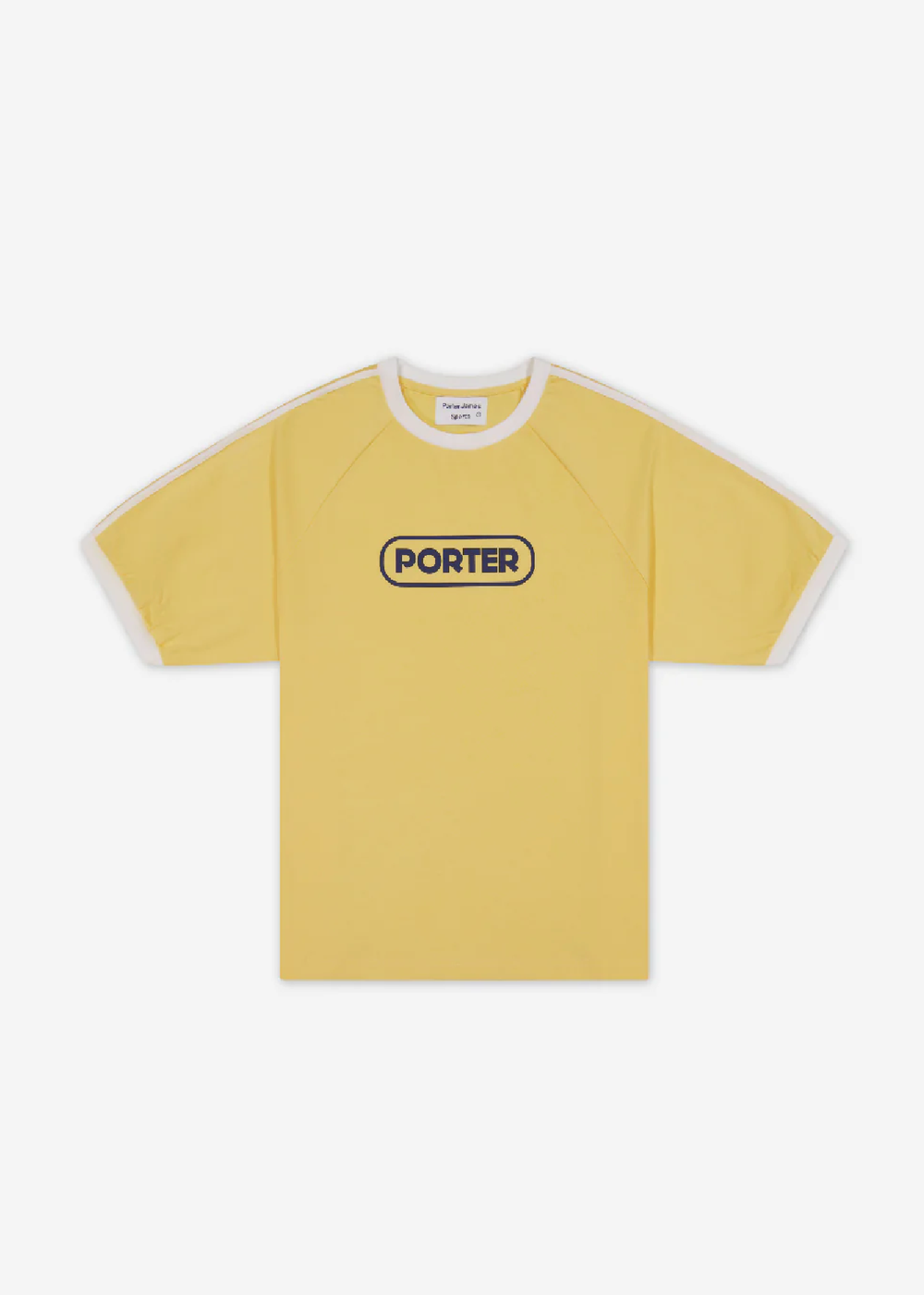 Porter James Ringer Sports Tee Yellow | PORTER JAMES SPORTS | Mad About The Boy