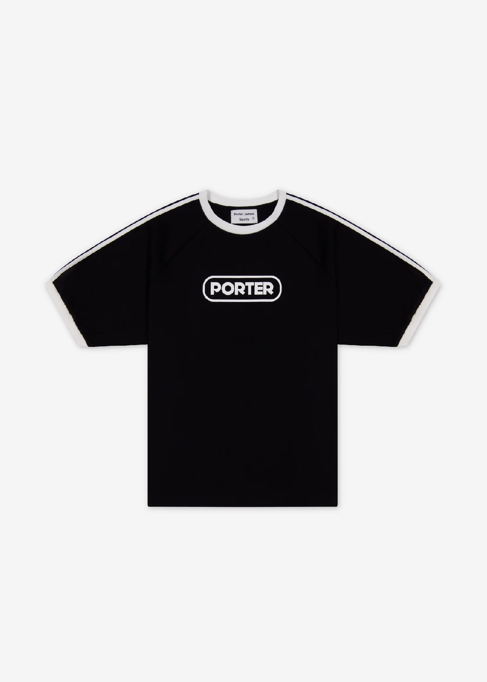 Porter James Sports Ringer Sports Tee Black | PORTER JAMES SPORTS | Mad About The Boy