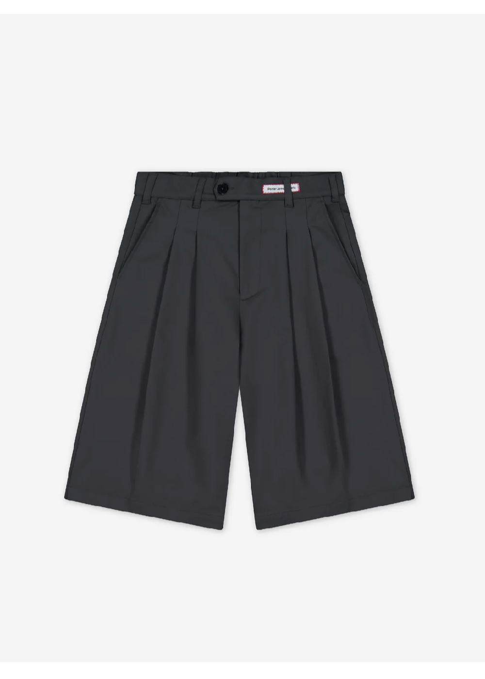 Porter James Sports Pleated Shorts Charcoal | PORTER JAMES SPORTS | Mad About The Boy