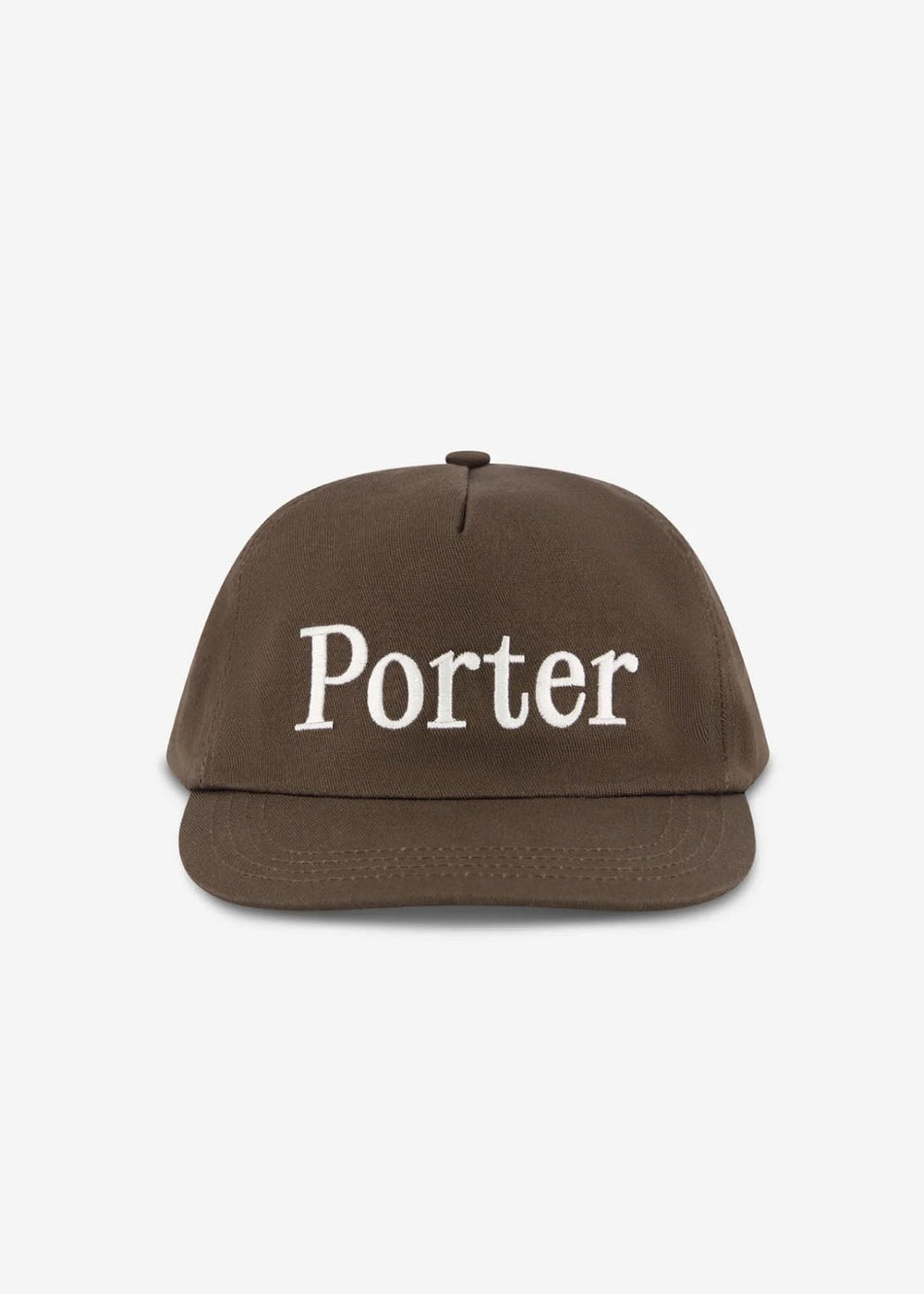 5 Panel Snapback Porter / Brown Twill | PORTER JAMES SPORTS | Mad About The Boy