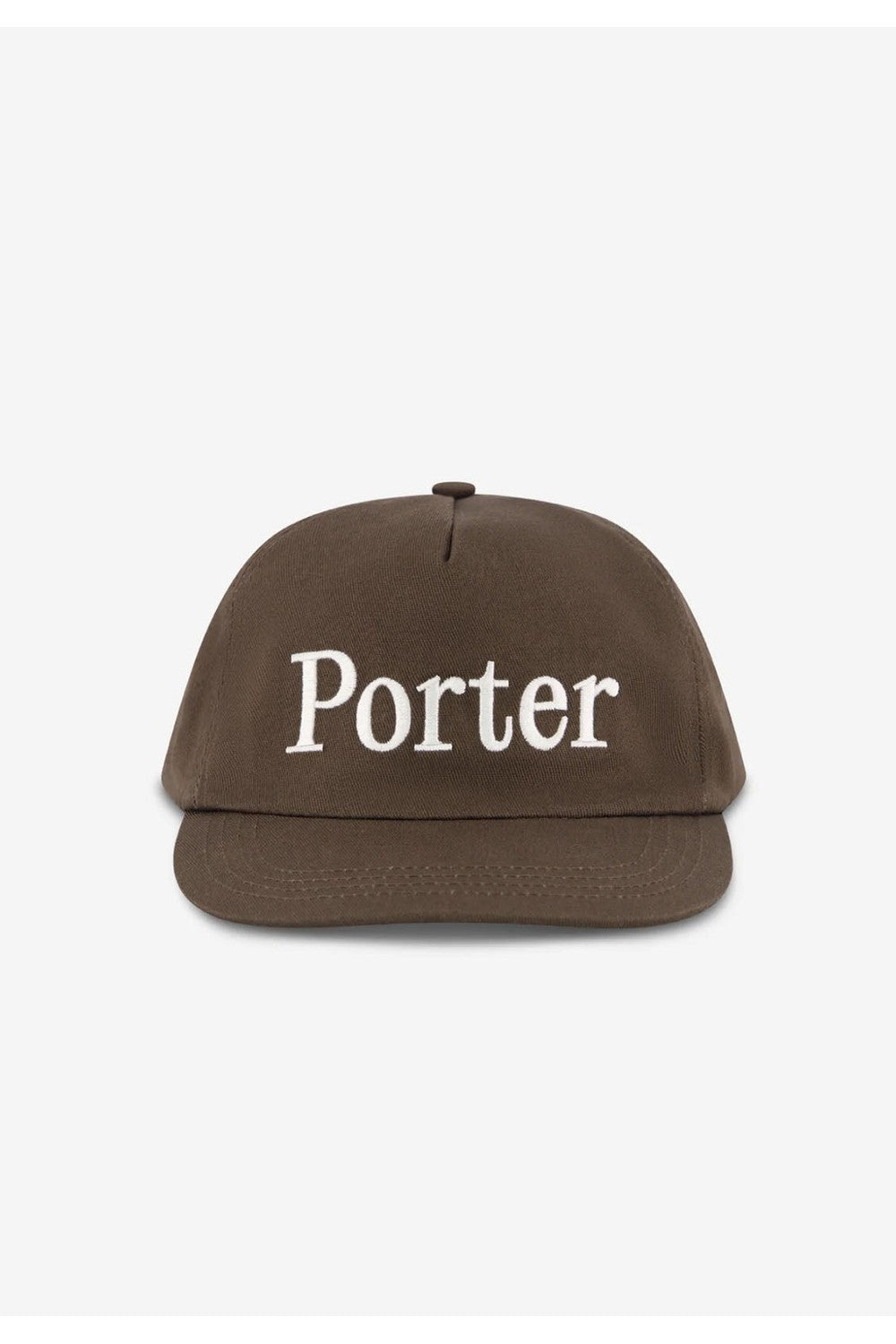 5 Panel Snapback Porter / Brown Twill | PORTER JAMES SPORTS | Mad About The Boy