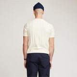 Brother Wolf Cable Tee Off White | Brotherwolf | Mad About The Boy