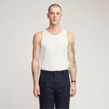 Brother Wolf Perforated Tank White | Mad About The Boy | Mad About The Boy