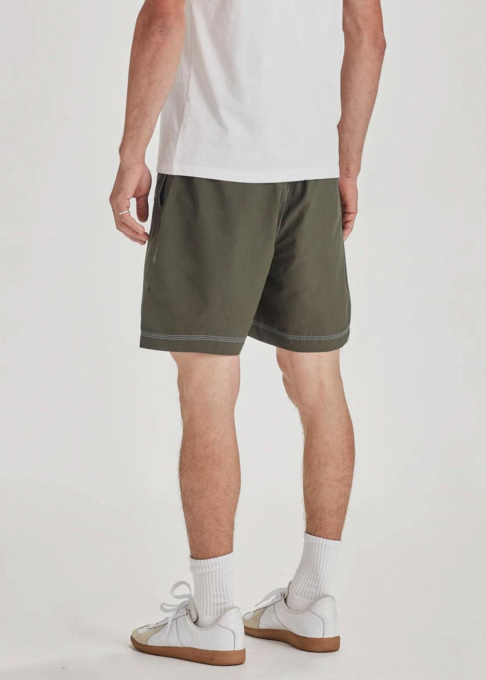 Mens Rec Short / Olive | COMMONERS | Mad About The Boy