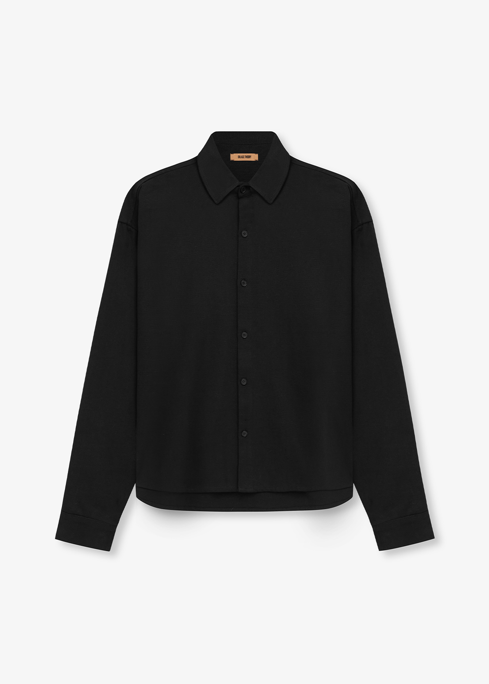 Solace Theory - Cotton Canvas Shirt / Black | SOLACE THEORY | Mad About The Boy