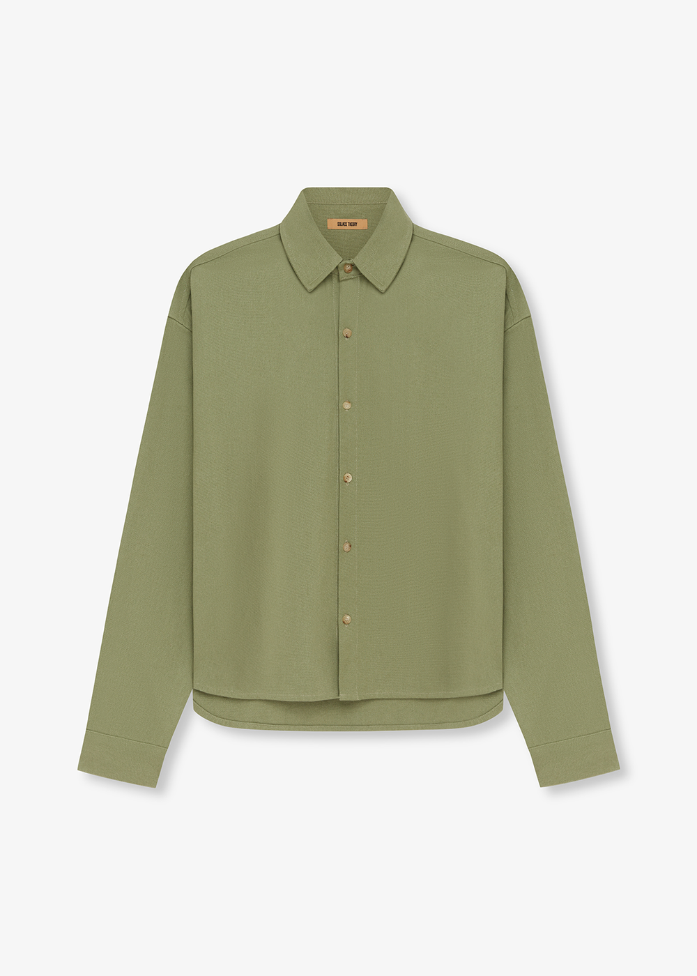 Solace Theory - Cotton Canvas Shirt / Militia | SOLACE THEORY | Mad About The Boy